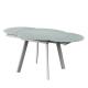 Glass Top Home Modern Glass Dining Table Multiscene 158x102x75CM