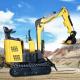 1 Ton Electric Mini Excavators Crawler Small Digger Support Customized Hydraulic Excavator Machine