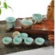 Color Glaze Tea Set