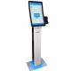 High Resolution Display Touch Monitor Kiosk With POS Machine And Thermal Printer