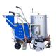 Hand Pushing 100L Thermoplastic Road Line Striping Machine 3-5mm Marking Thickness for Road Marking Projects