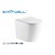 Bathroom Floor Free Standing Toilet Smooth Sewage For Hotel / Home Easy To Clean