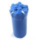 Blue Color Threaded Carbide Button Drill Bit With R Thread And T Thread