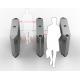 Fast 0.2s Opening Time Swing Turnstile Gate Stainless Steel Material Silver Color