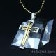 Fashion Top Trendy Stainless Steel Cross Necklace Pendant LPC202