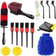 12PCS Auto Car Detailing Brush Vent Cleaner Tool Kit For Tire Dashboard Interior Exterior