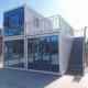 Commercial Flat Pack Container House Rock Wool Sandwich Panel Pre Made Container Homes