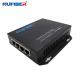 100M 4 Port Ethernet Switch 1310nm 20km Optical Ethernet Switch for CCTV IP Camera