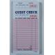CT-S3616 Single part White US Guest Check with Sequential Numbering English and Numbered