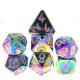 Poker Chip Sturdy Tabletop RPG Wear Resistant Polyhedral Dice Set Dazzling For Rpg Game