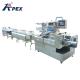 Automatic Feeding Biscuit Packaging Machine , Continuous Cookie Packing Machine