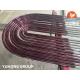 ASTM A213 TP304 Stainless Steel Seamless U Bend Tube For Heat Exchanger