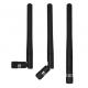 LS-A6 Bendable Antenna 10cm 433MHz RF Transmitter Antenna With Straight / Right Angle Type