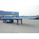 CIMC 40 foot 53 foot flatbed trailer tri axle flat bed trailer carbon steel