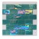 300*300mm Ceramic Mosaic Pool Tiles for Villa Sauna Blue Crystal Modern Design Style