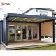 Customized Waterproof Garden Aluminium Gazebo Pergola With Shutters