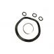 150T Black E Coating Metal Ring Gasket With Curve Shape