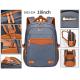 ODM Nylon Mens Leather Business Backpack Unisex  Laptop Casual Backpack