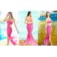 Women's Mermaid One Piece Swimsuit Polyester Material Custom Color / Size