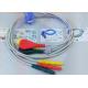 Patient ECG Monitor Cable 3 Color Alligator clip electrodes Needle Electrode