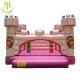 Hansel high quality outdoor amusement park inflatable bouncer house with CE certification for kids