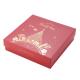 Eco Friendly Red Gift Paper Packaging Boxes