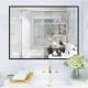 Framed Decorative Wall Mirror Glass For Hotel Home Apartment