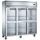 1350L Upright Refrigerator Freezer Ultra Large Capacity Commercial Glass Door