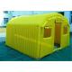 yellow outdoor camping tent