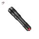 White LED Laser Flashlight ,  Aluminum Alloy Portable LED Torch Rechargeable