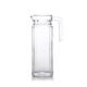 Wholesale Water Drinking Bottle Glass Transparent Water Jug Pitcher