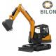 4.3KM/H Road Builder Excavator , 6500kg Weight Hydraulic Crawler Excavator