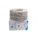 Ethernet Network Cat5e UTP Cable with Solid Conductors , Single jacket