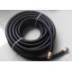 Black Rubber Heavy Duty Contractor Commercial Grade Water Hose With Brass Fittings