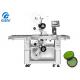 SUS304 Automatic Round Bottle Two Side Labeling Machine Side Editing