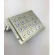 4X4 vandal resistance stainless steel back lighted numeriic keypad