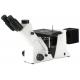 50X 1000X Inverted Metallurgical Microscope Dark Field Polarizing Observation