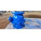 Flanged Ductile Iron Ball Valve Vertical ODM