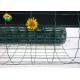 Green Vinyl Coated Welded Wire Mesh Rolls 50.8x101.6mm Opening