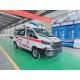 85kw Emergency Ambulance Car Euro 3 Emission Standard 5750*2036*2500mm Specification