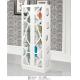 Elegant Appearance Wine Hutch Cabinet , White Wine Cabinet 800*400*1960mm