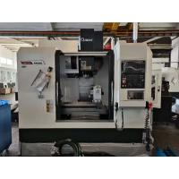 4 Axis RS232 5.5kw CNC Machining Center With Hydraulic Tailstock