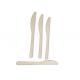 7 Inch PLA Cutlery 100% Biodegradable Knife Disposable Tableware For Food