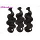 Natural Color 7A Virgin Indian Hair Extensions Double Drawn With Cuticle