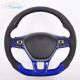 Racing Car Blue Carbon Golf 7 Gti Steering Wheel 2022 New Custom 35cm