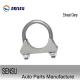 IATF 16949 4inch Stainless Steel Exhaust Clamps Anticorrosion