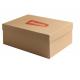 Handmade Custom Printed Corrugated Box For Shoes Clothing Packing