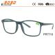 New arrival and hot sale plastic reading glasses,plastic hinge ,metal silver pins,suitable for women and men