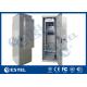 Galvanized Steel Outdoor Rack Mount Enclosure Double Wall Air Conditioner Cooling