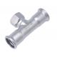 Cold Rolled 304 Ss Inox Press Fittings Seamless Thin Wall Easy Installation